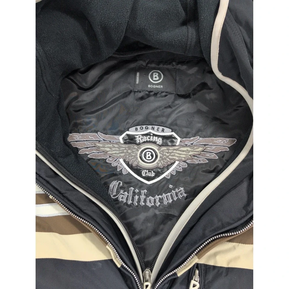 Bogner Racing Club California Men's Ski Jacket Size 54 US 44 Black Goan Thylmann